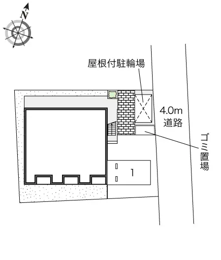 ★手数料０円★相模原市南区相南３丁目　月極駐車場（LP）